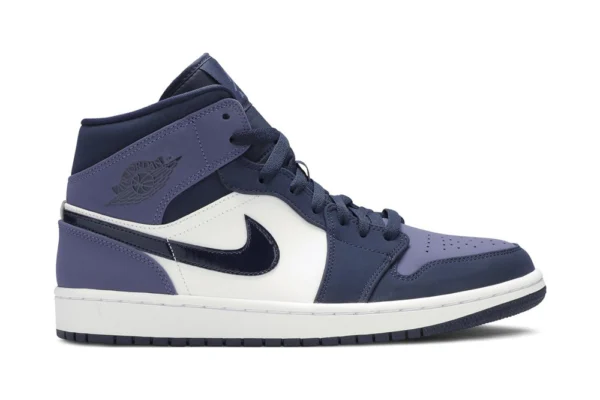 Air Jordan 1 Mid 'Sanded Purple' REPS Shoes