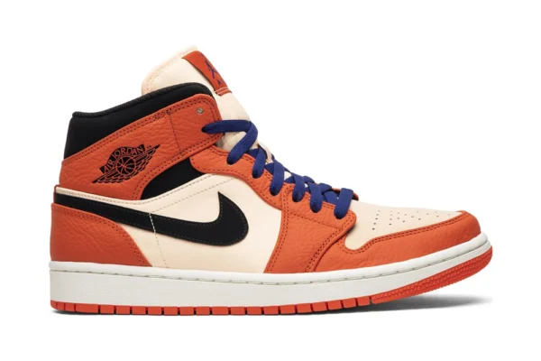 Air Jordan 1 Retro Mid SE 'Team Orange' REPS Shoes