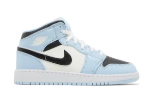 Air Jordan 1 Mid GS 'Ice Blue' REPS Shoes