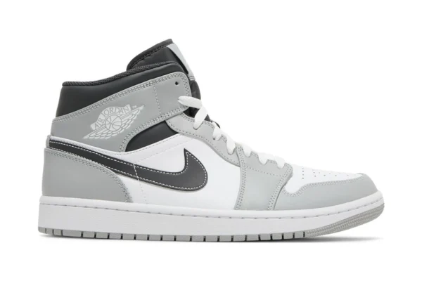 Air Jordan 1 Mid 'Light Smoke Grey' REPS Shoes