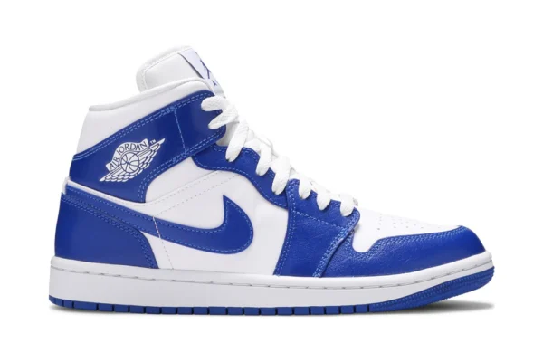 Wmns Air Jordan 1 Mid 'Kentucky Blue' Reps Shoes