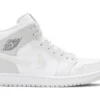 The Air Jordan 1 Mid 'Swoosh Logo - Grey Camo', 1:1 same as the original. Shop now to experience the quality of our rep sneakers.