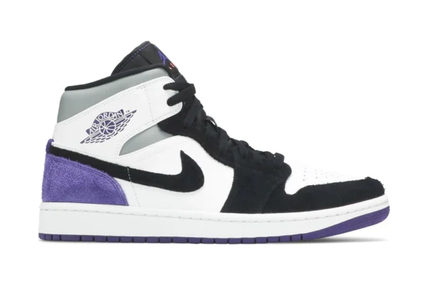 Air Jordan 1 Mid SE Varsity Purple REPS Shoes