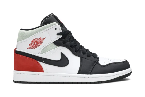 Air Jordan 1 Mid SE 'Red Black Toe' REPS Shoes