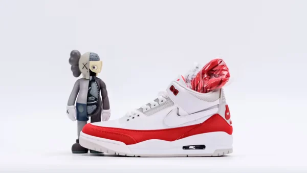 Air Jordan 3 Retro Tinker White University Red Replica Shoes