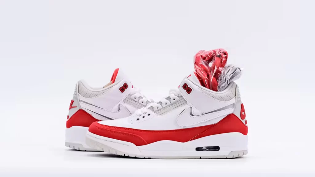 Air Jordan 3 Retro Tinker White University Red Replica