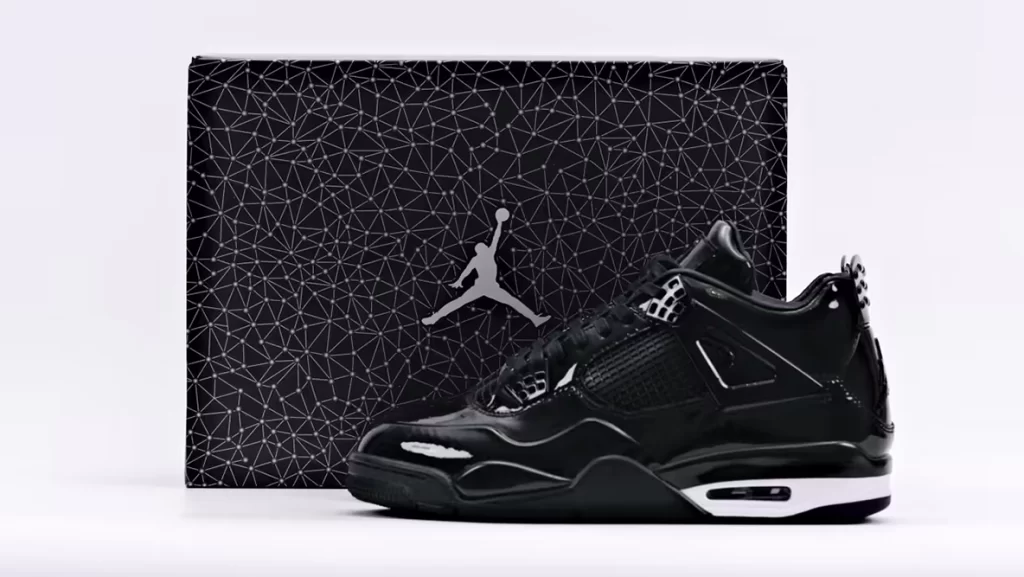 Air Jordan 4 Retro '11Lab4 - Black' Sample Replica