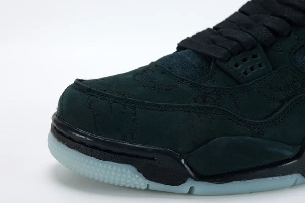 KAWS x Air Jordan 4 Retro Black Reps 3