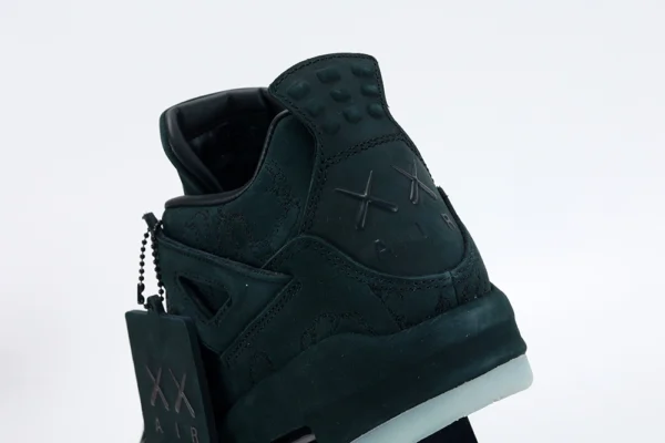 KAWS x Air Jordan 4 Retro Black Reps 6