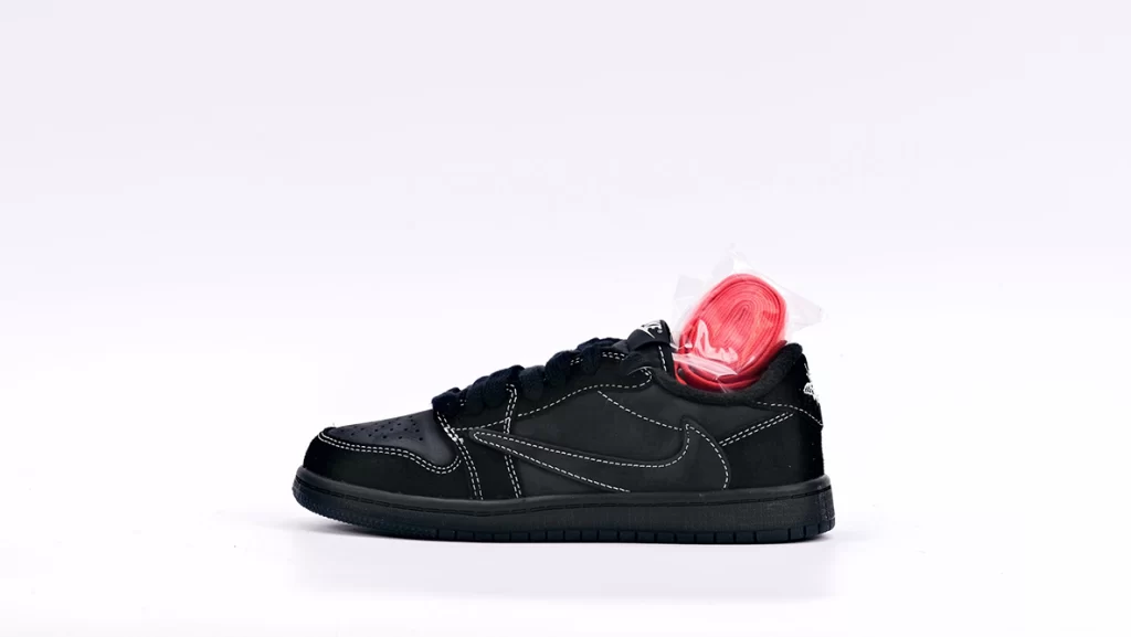 Travis Scott x Air Jordan 1 Low OG SP PS Black Phantom child REPS 4