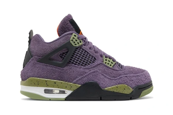 The Air Jordan 4 Retro Canyon Purple, 1:1 top quality reps shoes. Returns within 14 days. Shop now!