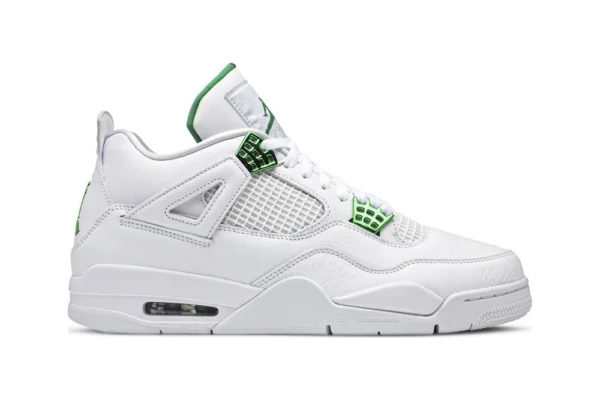 The Air Jordan 4 Retro Green Metallic, 100% design accuracy reps sneaker. Shop now for fast shipping!