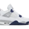 The Air Jordan 4 Retro Midnight Navy, 1:1 original material and best details. Shop now for fast shipping!