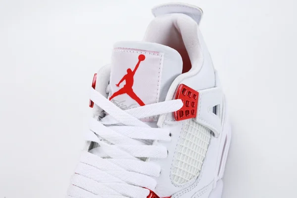 air jordan 4 retro red metallic reps 5