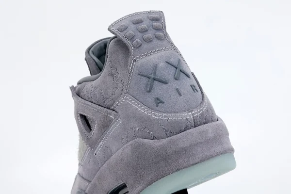 kaws x air jordan 4 retro cool grey reps 15