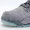 kaws x air jordan 4 retro cool grey reps 9