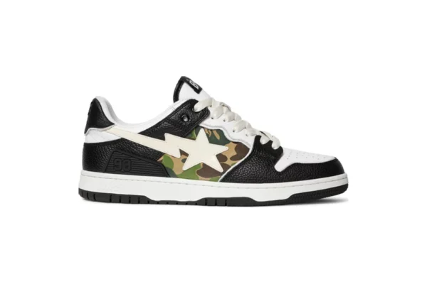 Bape Sk8 Sta 'Black Camo' Replica Shoes 1H20191033-2