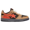 Bape Replica Shoes Sk8 Sta 'Black Orange' 1H80191021