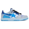 Bape Sk8 Sta M1 'Blue' Reps Shoes Website 1I30191003