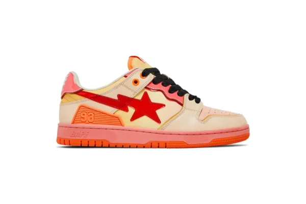 Bape Sk8 Sta M1 'Orange' REPS Shoes Website