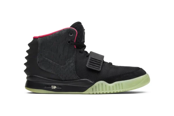 Air Yeezy 2 NRG 'Solar Red' REPS Shoes