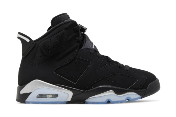 The Air Jordan 6 Retro 'Chrome' replica, 1:1 original material and best details. Shop now for fast shipping!