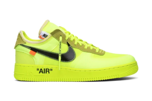 The Off-White x Air Force 1 Low 'Volt' Reps, 1:1 top quality reps shoes. Shop now for fast shipping!