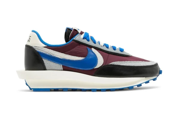 Reps Sacai x Undercover x NK LDWaffle 'Night Maroon Team Royal' Shoes