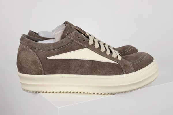 Rick Owens Strobe Vintage Low 'Dark Dust' REPS Shoes Replica (3)