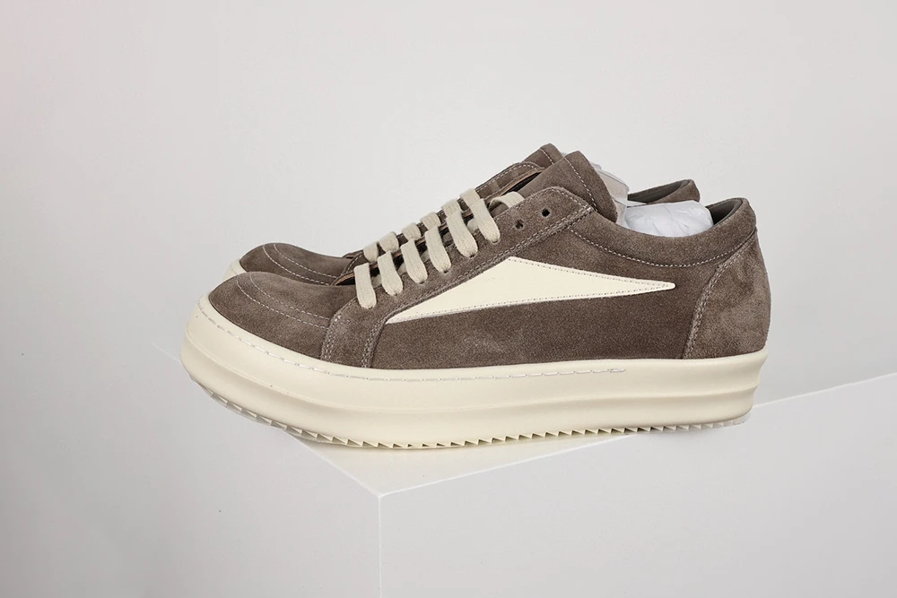 Rick Owens Strobe Vintage Low 'Dark Dust' REPS Shoes Replica (7)