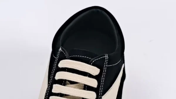 Rick Owens Wmns DRKSHDW Luxor Vintage Low Black Milk Replica4