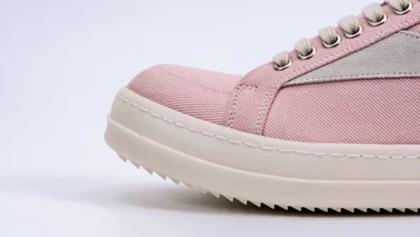 Rick Owens Wmns EDFU Vintage Low Faded Pink Replica10