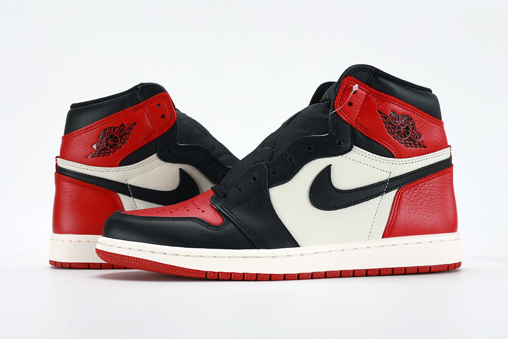 Air Jordan 1 Retro High OG BG 'Bred Toe' REPS Shoes