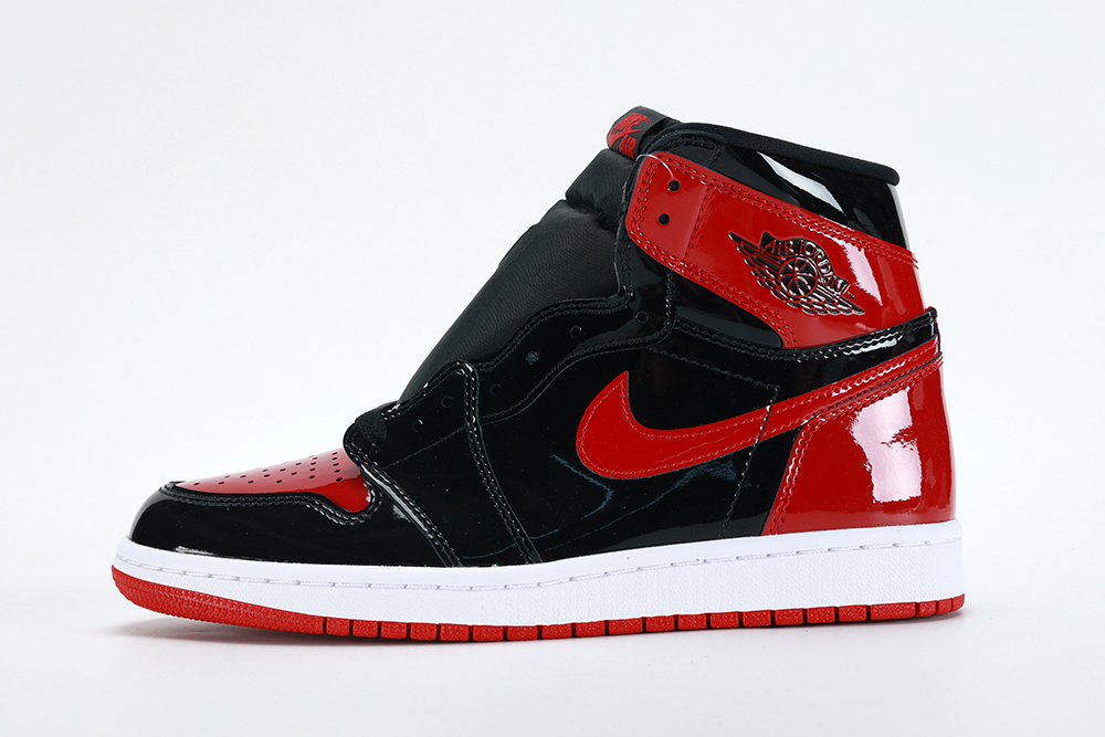 Air Jordan 1 Retro High OG 'Patent Bred' REPS Shoes