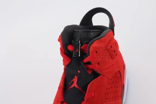 Replica of the Air Jordan 6 Retro 'Toro Bravo' sneakers