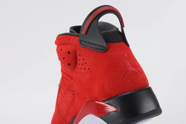 Replica of the Air Jordan 6 Retro 'Toro Bravo' sneakers