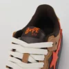 bape sk8 sta black orange replica 7