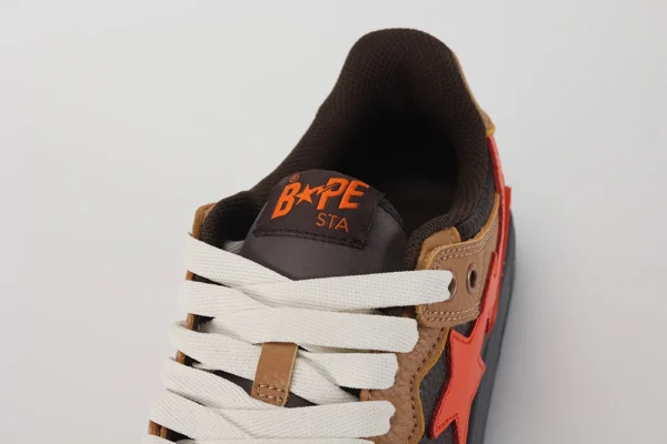 bape sk8 sta black orange replica 7