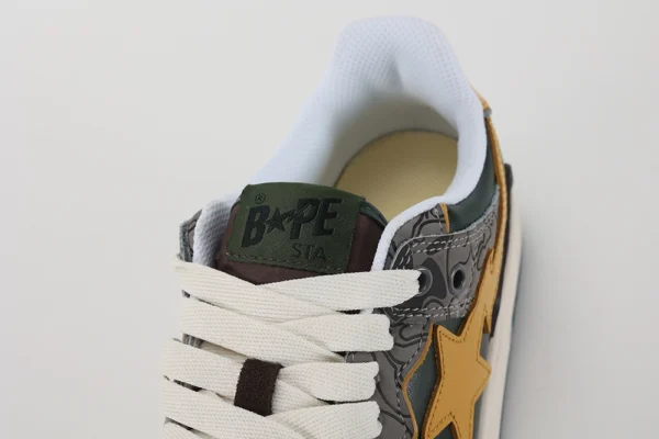 bape sk8 sta low green camo replica 12