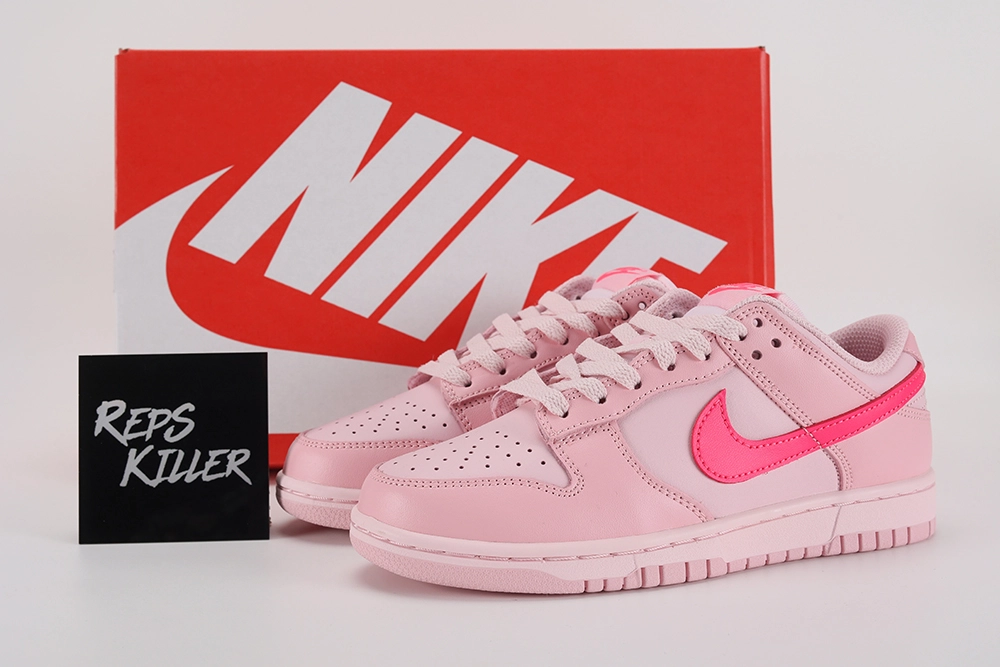 Dunk Low GS 'Triple Pink' REPS Dunk Shoes