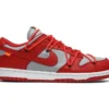 Off-White x Dunk Reps Low 'University Red'