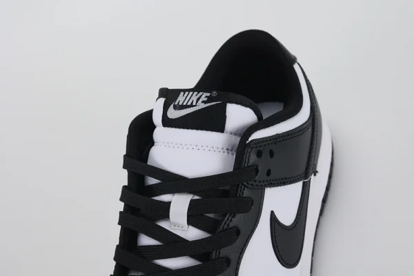 Dunk Reps Shoes Low Black White Replica