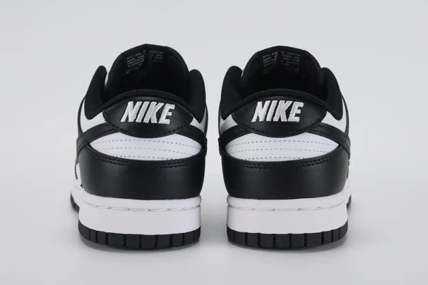 Dunk Reps Shoes Low Black White Replica