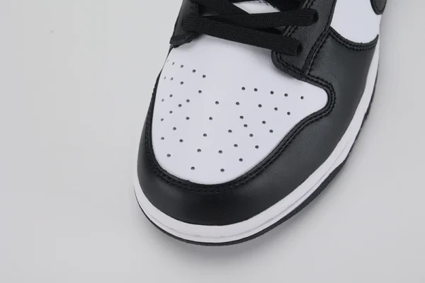 Dunk Reps Shoes Low Black White Replica