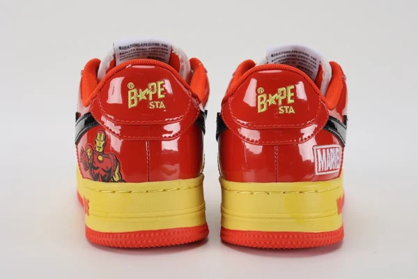 marvel x bapesta Iron man replica 6