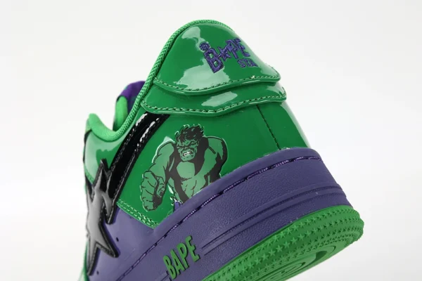 marvel x bapesta hulk replica 9