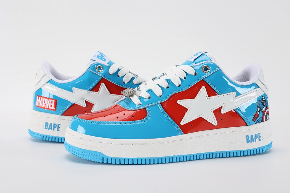 Marvel x Bapesta 'Captain America' REP Shoes