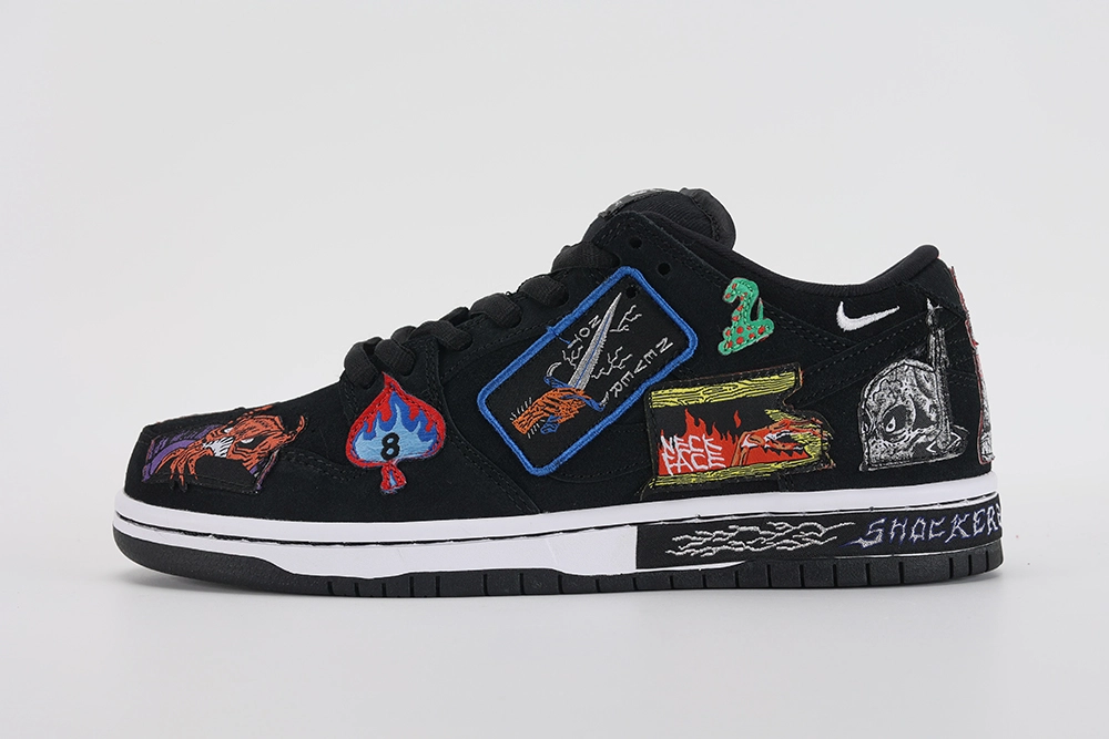 Reps Neckface x Dunk Low Pro SB Black Rep Website