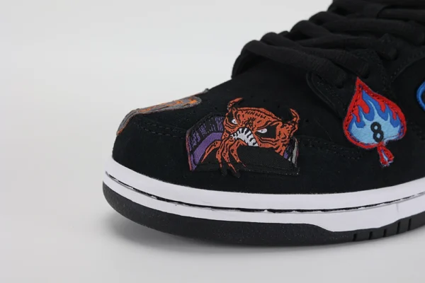 neckface x dunk low pro sb black replica 4