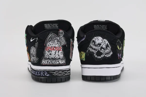 neckface x dunk low pro sb black replica 8